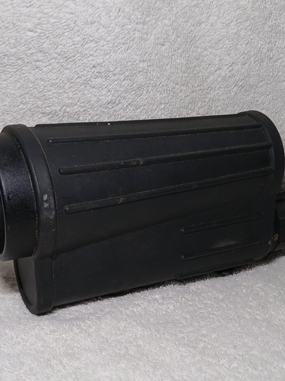 Compact Black Monocular - Rugged Portable Scope 20-50×50 ZOOM.